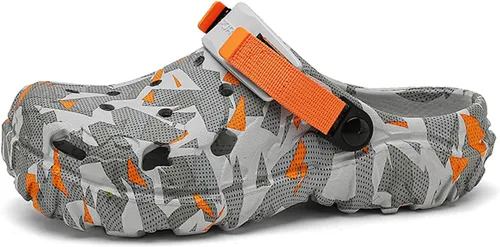 Vista 10 de YUKTOPA Zuecos para hombre, sandalias deportivas para exteriores, zapatos de jardín para adultos, zapatos de playa para agua, zapatos casuales
