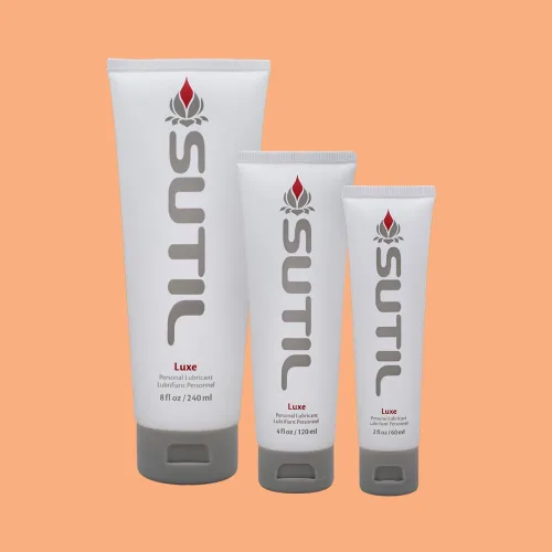 Vista 8 de SUTIL Sensual Luxury Lubricante sexual Luxe Lubricante ligero no pegajoso a base de agua Lubricante sexual botánico para mujeres, hombres