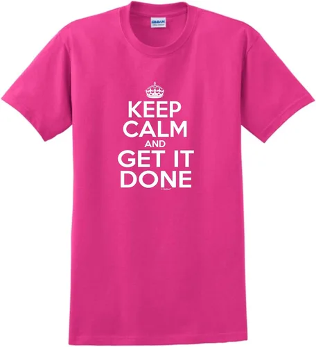 Vista 4 de Camiseta personalizada Keep Calm and Your Text Heliconia