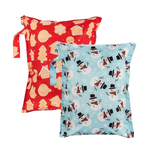 Vista 40 de Tiny Twinkle Bolsas húmedas a prueba de desorden Paquete de 1 bolsa reutilizable impermeable para trajes de baño Ropa de bebé Bolsa de viaje