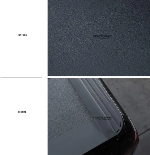 Vista 8 de Cubierta Tonneau de aluminio rígido de perfil bajo para caja de camioneta compatible con Toyota Tacoma 95-04 / 89-94 Pickup 6 pies (72 pulgadas)