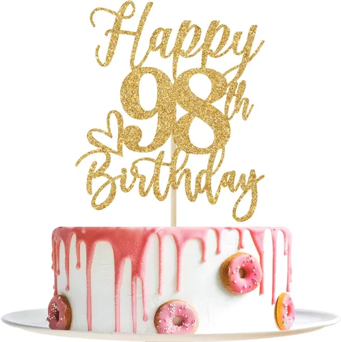 Vista 56 de Decoración para pastel de cumpleaños número 10, decoraciones de cumpleaños número 10, doble dígito, Hello 10, suministros para fiesta de cumpleaños