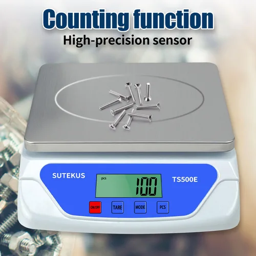 Vista 5 de Sutekus Báscula digital de 0.04 oz a 55 libras - Báscula de cocina precisa para cocina, hogar y postal