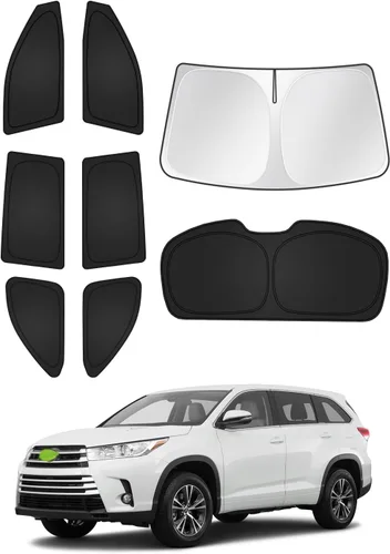 Vista 74 de Canvcle Parasol para parabrisas para Tesla modelo Y/3 2017-2025 2026 (compatible con modelos 2025 Y Juniper/2024 Modelo 3 Highland), parasol grueso
