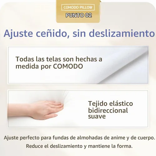 Vista 4 de Comodo Almohada corporal de clase alta (fabricada en Japón / 60 x 20 pulgadas (59.1 x 19.7 in), almohada Dakimakura para dormir de lado
