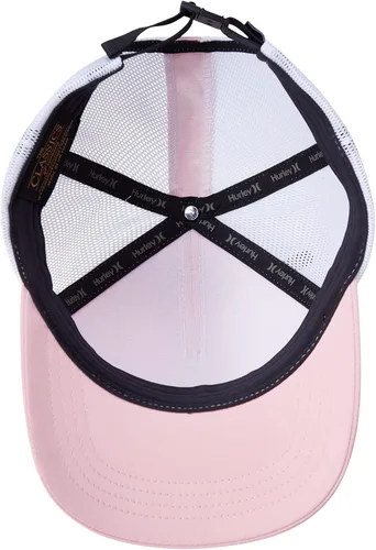 Vista 4 de Hurley Gorra de béisbol curvada para mujer con cierre a presión
