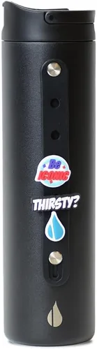 Vista 11 de Elemental Iconic - Botella de agua reutilizable para niños de 20 onzas con Tinte lila