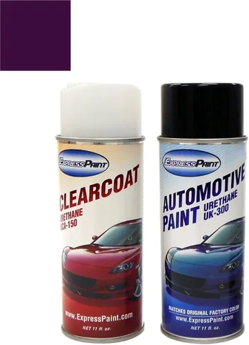 Vista 12 de Aerosol para Mercedes-Benz Clase CL - Pintura de retoque automotriz, color perla espresso 022/0022, paquete todo incluido