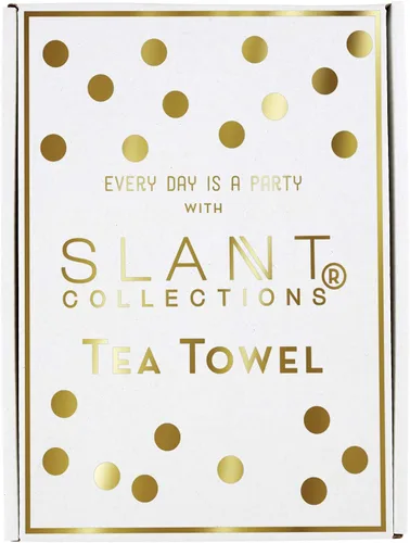 Vista 3 de Creative Brands Slant CollectionsToalla de té, 27.5 x 20 pulgadas, Let's Party