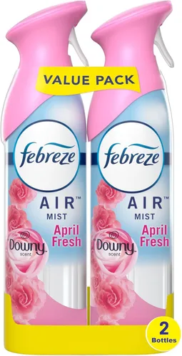 Vista 8 de Febreze Air Mist - Ambientador en aerosol para combatir el olor, ambientadores para el hogar y el baño y la cocina, lata de aerosol, aroma original