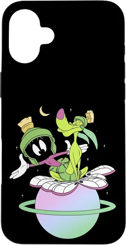 Vista 23 de Looney Tunes Marvin The Martian & K-9 Outer Space - Carcasa para iPhone 17