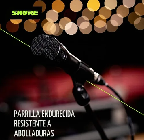 Vista 6 de Shure Nexadyne - Micrófono vocal dinámico cardioide 8/C con tecnología Revonic Dual-Engine - Micrófono con cable XLR para voces en vivo, grabación