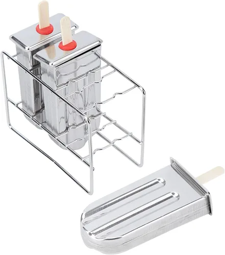 Vista 7 de FDIT set 3PCS 304 acero inoxidable redondo helado helado