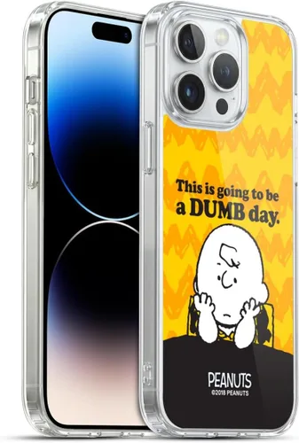 Vista 47 de Head Case Designs Funda de gel suave con licencia oficial de Peanuts Autumn Charlie Brown compatible con Apple iPhone 7 Plus/iPhone 8 Plus