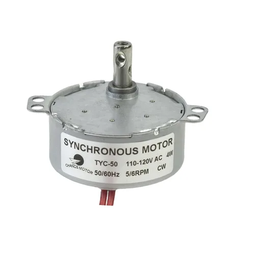 Vista 17 de CHANCS TYC-50 Motor Eléctrico Síncrono AC 110V 0.083-0.1RPM CCW para Ventilador, Microondas, Horno, Chimenea Eléctrica