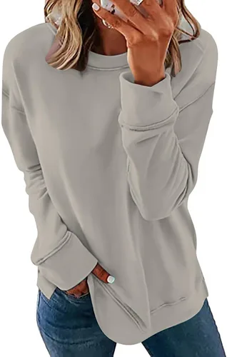 Vista 4 de Camisa de manga larga para mujer, blusa de trabajo Chucky para mujer, túnica de manga larga a la moda 2023