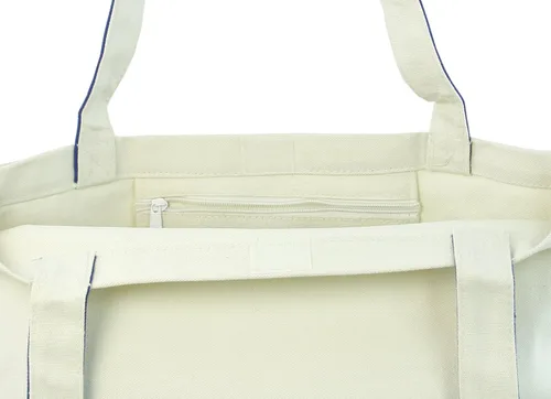 Vista 3 de Shopping Tote with Inside zipper pocket