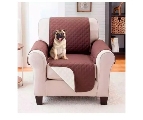 Vista 2 de Forro Protector Para Silla Doble Faz Lavable 1 puesto.