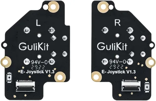 Vista 3 de Guli Kit de joystick electromagnético para cubierta de vapor sin deriva con sensor de efecto pasillo 3D palanca analógica de repuesto para cubierta