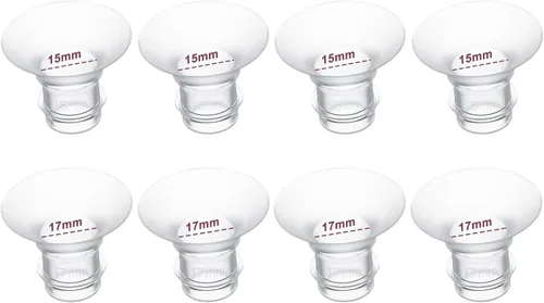 Vista 9 de Enlazador de extractor de leche portátil compatible con TSRETE/Kmaier/Eulumap/Momcozy S9/S12 piezas de repuesto para bomba de leche, accesorios