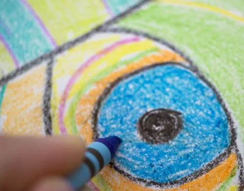 Vista 8 de Color Swell Paquete de 24 crayones – no tóxicos, ideales para niños, estudiantes, adultos y actividades en el aula