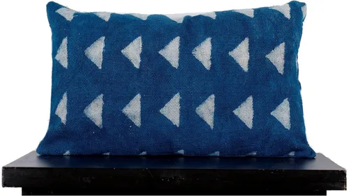 Vista 51 de Trade Star Mudcloth - Funda de cojín decorativa para lumbar, 100% algodón, color índigo, estilo granja, funda de almohada gruesa, estilo bohemio