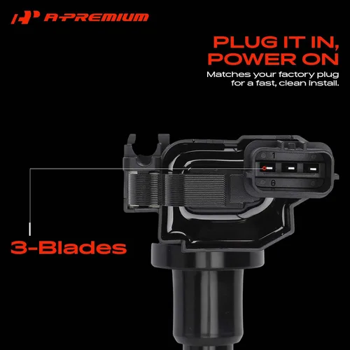 Vista 3 de A-Premium Paquetes de bobinas de encendido compatibles con Suzuki