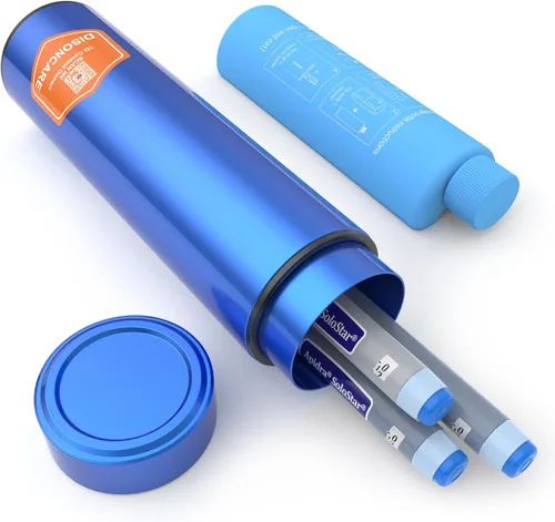 Vista 14 de DISONCARE 60H Estuche de viaje enfriador de insulina para 4 plumas con pantalla de temperatura, enfriador de medicamentos para viajes, aprobado por
