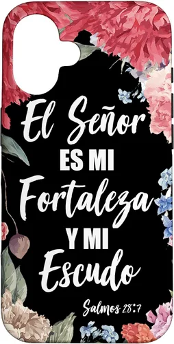 Vista 32 de El Señor ES Mi Fortaleza - Funda con versículo bíblico cristiano español para iPhone 17