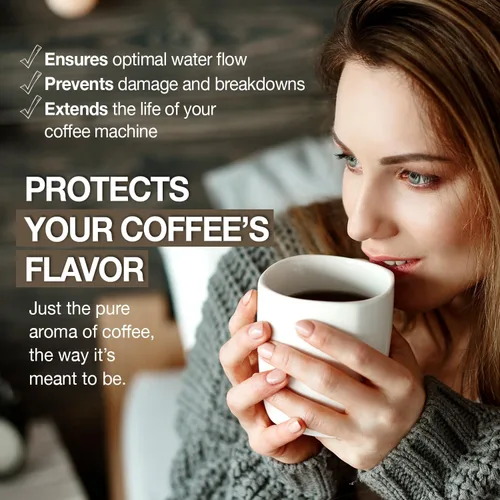 Vista 7 de ERRECOM Moka, Descalcificador de máquina de café, A3 registrado NSF, compatible con todas las máquinas de café y hervidores, botella de cuarto