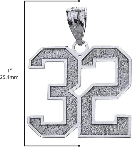 Vista 4 de Claddagh Gold Colgante de plata personalizable con tu número y nombre de la suerte, Plata esterlina