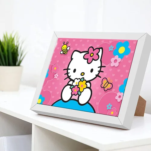 Vista 4 de YALKIN Kits de Pintura de Diamantes 5D para Adultos DIY Taladro Redondo Completo (11.8 x 15.7 pulgadas) Imágenes de Bordado Artes Pintar por Números