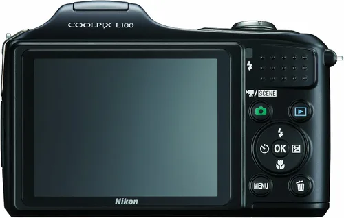 Vista 2 de Nikon Coolpix L100 - Cámara digital de 10 MP con zoom óptico de reducción de vibración (VR) de 15x