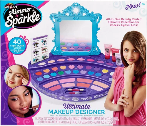 Vista 7 de Cra-Z-Art Shimmer' n Sparkle - Kit de diseño de maquillaje real Maquillaje real, para mayores de 6 años