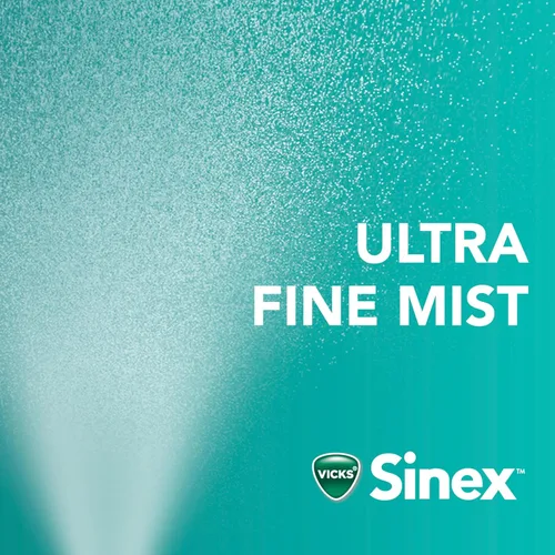 Vista 4 de Vicks Sinex SEVERO - Aerosol nasal para alergias severas y sinusales, niebla ultrafina original, medicina descongestionante, alivio de la congestión