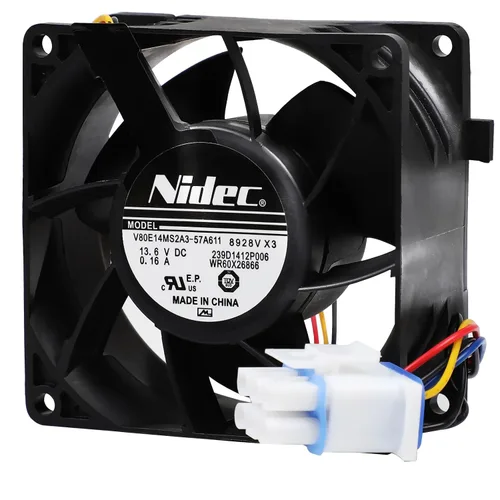 Vista 9 de WR60X26866 WR60X29099 Motor del ventilador del evaporador compatible con el refrigerador GE, reemplaza V80E14MS2A3-57A611 WR60X10356 WR60X10357