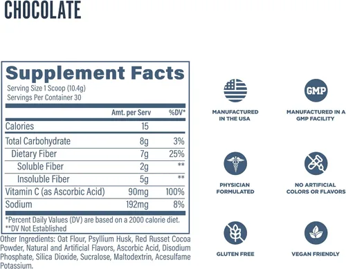Vista 6 de Revive Suplemento de fibra MD para la salud digestiva e intestinal – 0.18 oz de fibra dietética que apoya un sistema digestivo saludable con cáscara
