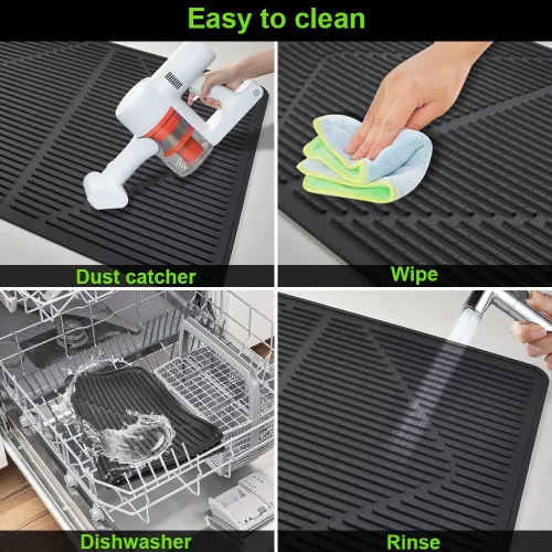 Vista 6 de KindGa Cubierta para Estufa - Cubiertas Superiores para Estufa Eléctrica - Más Gruesa - Protector de Estufa de 28 x 20 Pulgadas, Cubierta