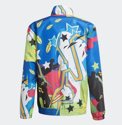 Vista 4 de ADIDAS X LEGO UNISEX - Conjunto de chándal para niños grandesjóvenes blanco azul azul brillante dorado semisolar mediano Blanco Azul Azul