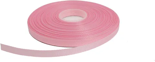 Vista 51 de Cinta de grogrén sólido de 25 yardas cada rollo, borde tejido 100% poliéster (1 pulgada, beige)