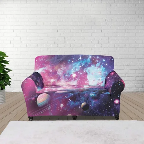 Vista 55 de Horeset Funda elástica para silla con diseño de flores hippie otoñales, funda para sofá, lavable, protección de muebles con espuma antideslizante