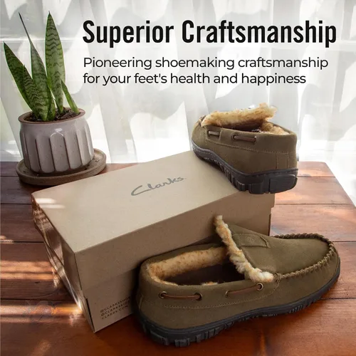 Vista 4 de Clarks Men's, Venetian Moccasin Slipper