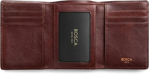 Vista 4 de Bosca Double ID Trifold in Dolce Leather - RFID