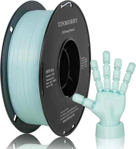 Vista 33 de TINMORRY - Filamento PETG CF de 1.75 mm para impresora 3D, compatible con Bambu LAB, Creality K1C, QIDI MAX3, FLASHFORGE Adventurer 5M, Prusa MK4