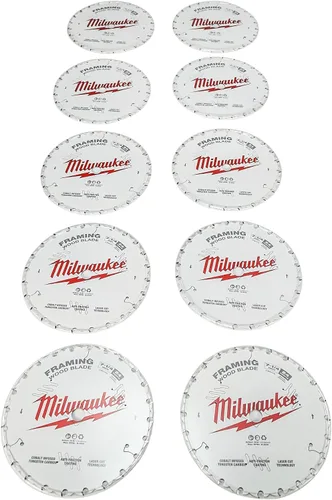 Vista 2 de Milwaukee 48-41-0720 Hoja de sierra circular de 7-1/4 pulgadas x 24 dientes (paquete de 10)
