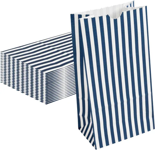 Vista 62 de Restaurantware Bag Tek - Bolsas de papel de 2 libras, 100 bolsas de almuerzo desechables, pequeñas para almuerzos, sándwiches y aperitivos, bolsas