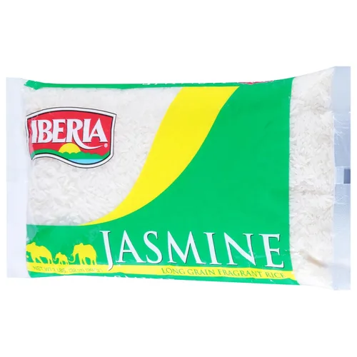Vista 4 de Arroz Iberia Jazmín de grano largo fragante, 2 libras