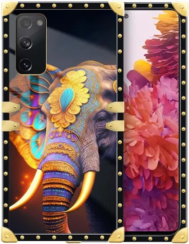 Vista 8 de 1-Fantasy Manor - Funda protectora de TPU suave a prueba de golpes, compatible con Samsung Galaxy S20 FE de 6.5 pulgadas 1-Fantasy mansión