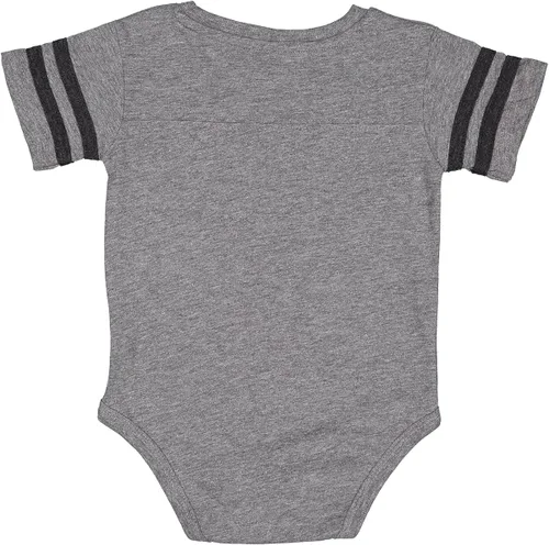 Vista 2 de inktastic Body de bebé My Auntie Loves Me with Sloth and Hearts