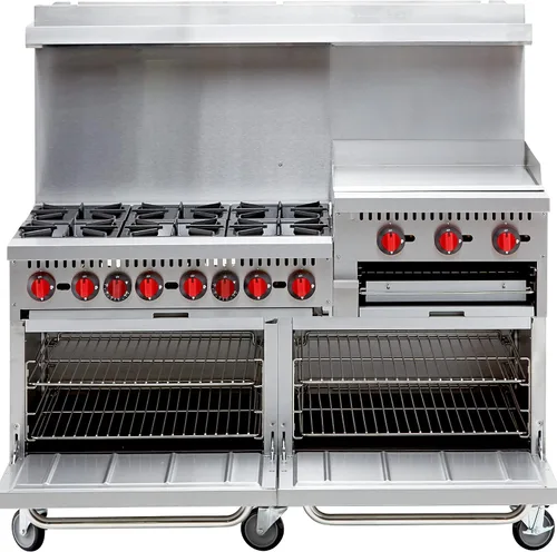 Vista 3 de Iron Range Rango IR-6B24RG, 60" 276,000 BTU, Acero Inoxidable